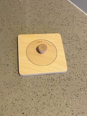 Lovevery Baby’s 1st Puzzle - Natural Wood